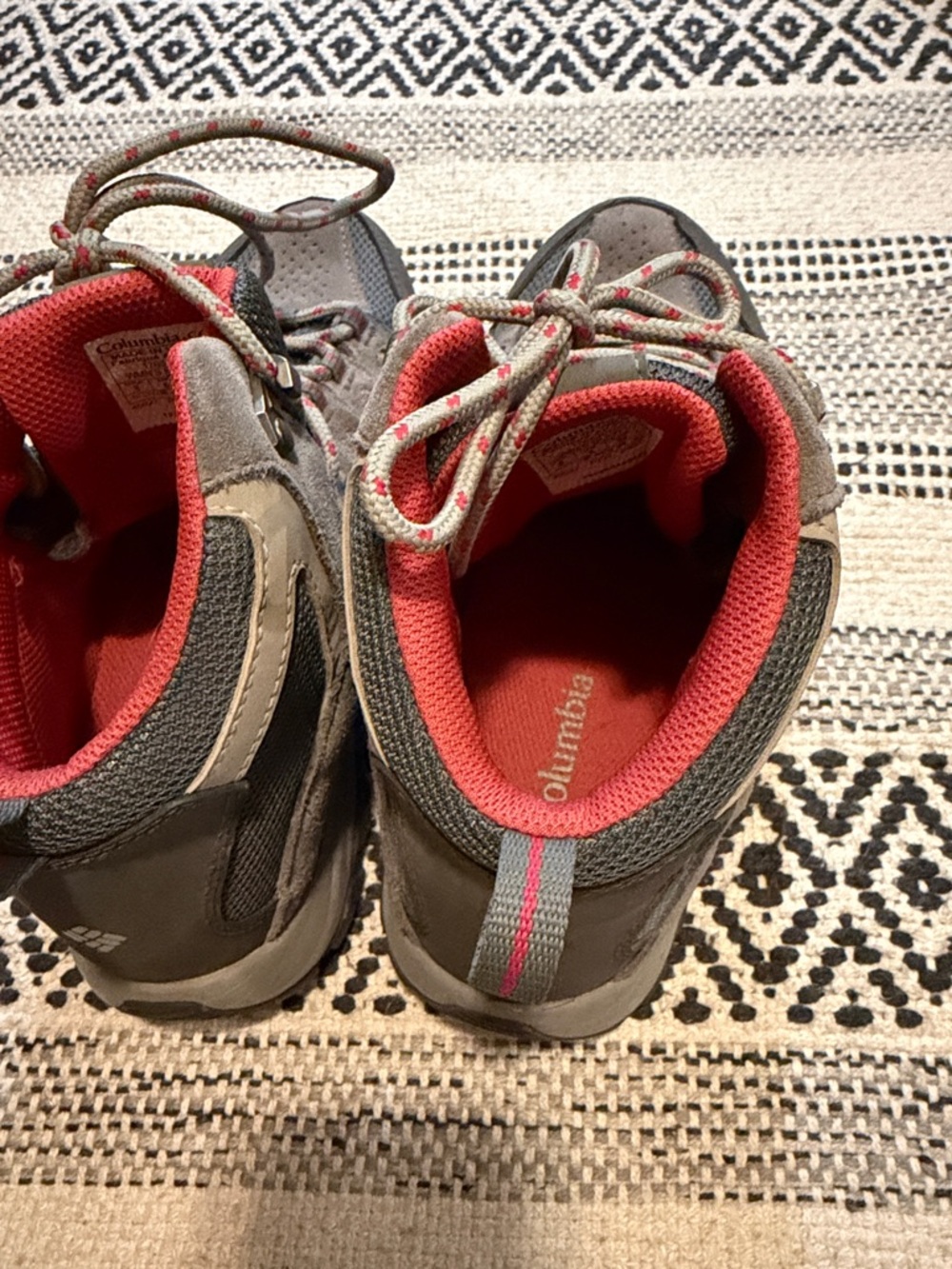 Columbia Gray Hiking Boots with Pink Interior - Picture 3 of 16